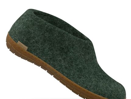 Felt Rubber Sole Shoe - Forest