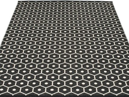 Honey Large Rug - Black