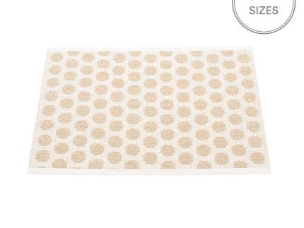 Noa Small Mat - Beige & Vanilla