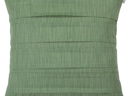 Pleat Cushion Cover - Sage