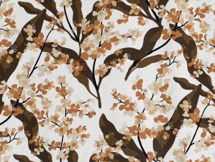 Rika Fabric - Rust