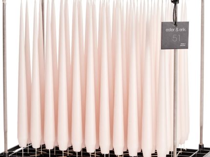 Rosewater Tapered Candle - 51