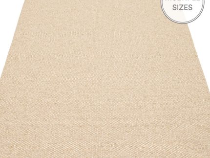 Svea Large Rug - Beige & Beige Metallic