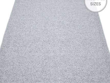 Svea Large Rug - Grey Metallic & Light Grey