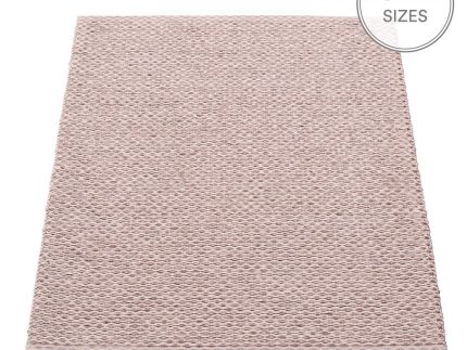 Svea Small Mat - Lilac Metallic & Pale Rose
